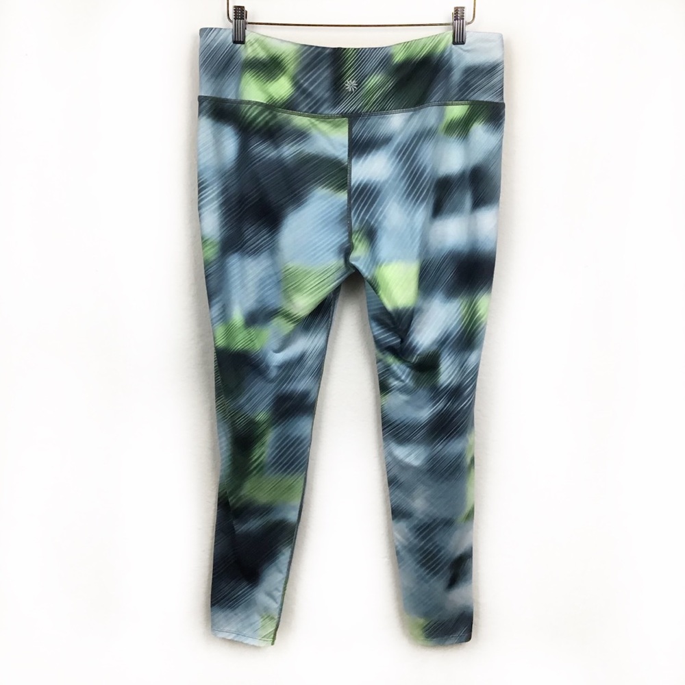 Athleta Multi Colored Leggings Size XL